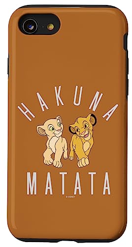 Coque Simba et Nala Hakuna Matata iPhone 7 cadeau Disney idéal