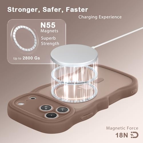 Coque rigide iPhone 17 Pro Max protection camera antichoc et ondule compatible MagSafe - 5