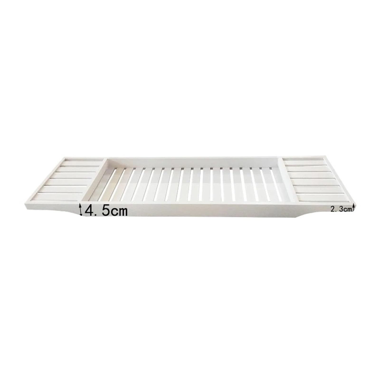 Organizador Extensible Minimalista de la Bandeja del baño Caddy bañera for el Cuarto baño/la