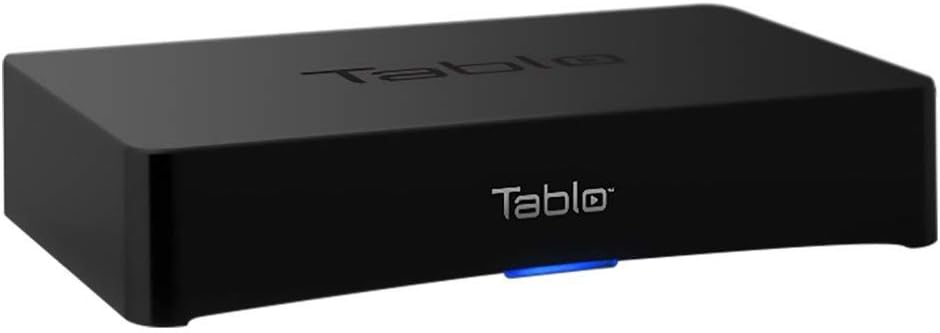 Tablo Quad Over-The-Air [OTA] Digital Video Recorder [DVR] - with WiFi, Live TV Streaming, Black