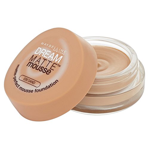 Maybelline 49689 Dream Matte Mousse Base de Maquillaje, Sand, SPF15 - 18 ml