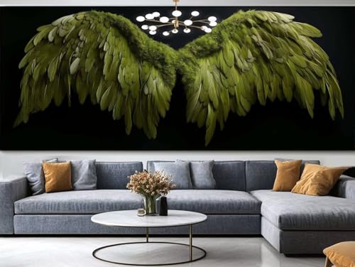 Grand format point de croix diamant lune toile haut de gamme pour décoration murale