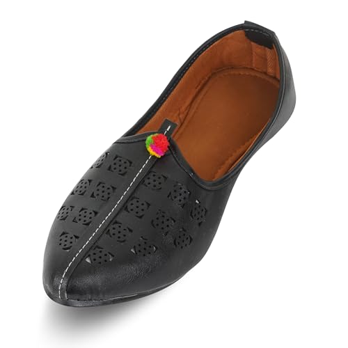 Image of DFR Mens Juttis Ethnic Mojaris | Casual Loafers Juti Shoe for Men