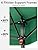 Garvee Pop Up Gazebo Screen Tent,Hexagonal Instant Gazebo Tent with Mosquito Netting Outdoor Canopy,6 Sided Sun Shelter 13x13ft with Mesh Netting,Pavilion Tents for Patio,Green+Beige