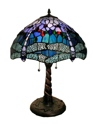 Serena D'italia Tiffany Style Dragonfly Table Lamp