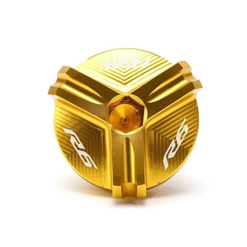 �ی�A�N�Z�T���[ �I�[�g�o�C�A�N�Z�T���[ CNC �G���W���I�C���t�B���[�v���O�I�C���t�B���[�L���b�v �ɓK�����郄�}�n R6 YZF-R6 1999-2021 YZF-R6S 2006-2021 R7 YZF-R7 2020-2022(Yellow A)