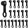 24 Pack Brake Bleeder Cap Rubber Grease Fitting Caps Black Brake Dust Cover Car Zerk Covers Small Automotive Brake Bleeder Screw Caps for Cars Bicycles and Motorcycles Accessories
