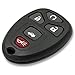 Keyless2Go Replacement for Keyless Entry Car Key Vehicles That Use 5 Button OUC60270 OUC60221, Self-programming