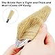 TNOMSNO Pinsel Breit, 120mm Flachpinsel Holzgriffpinsel Lasurpinsel Holz Außen, Flacher Pinsel für Farbe, Dekorieren Ölmalerei, Leim, Beizen, Lacke