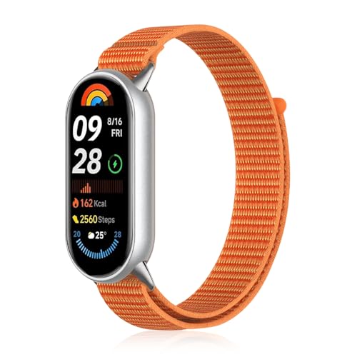 [RUIMAYA] �R���p�`�u�� Xiaomi Smart Band 10/9/8 �o���h�A�����R�l�N�^ �i�C�������[�v�}�W�b�N�e�[�v Mi Band 10/9/8 �����x���g ���i�K���� �ʋC�� �_�炩�� �ϋv�� �X�g���b�v �V���I�~ �X�}�[�g�o���h 1