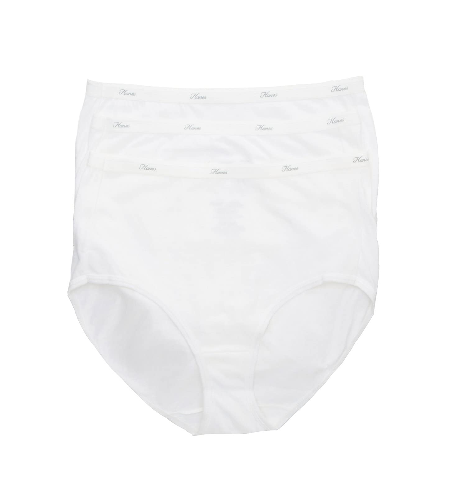 Hanes Women's Fresh & Dry Brief Underwear 3-Pack Fresh & Dry - Calzoncillos Tipo Slip (3 Unidades) Mujer (Pack de 3)