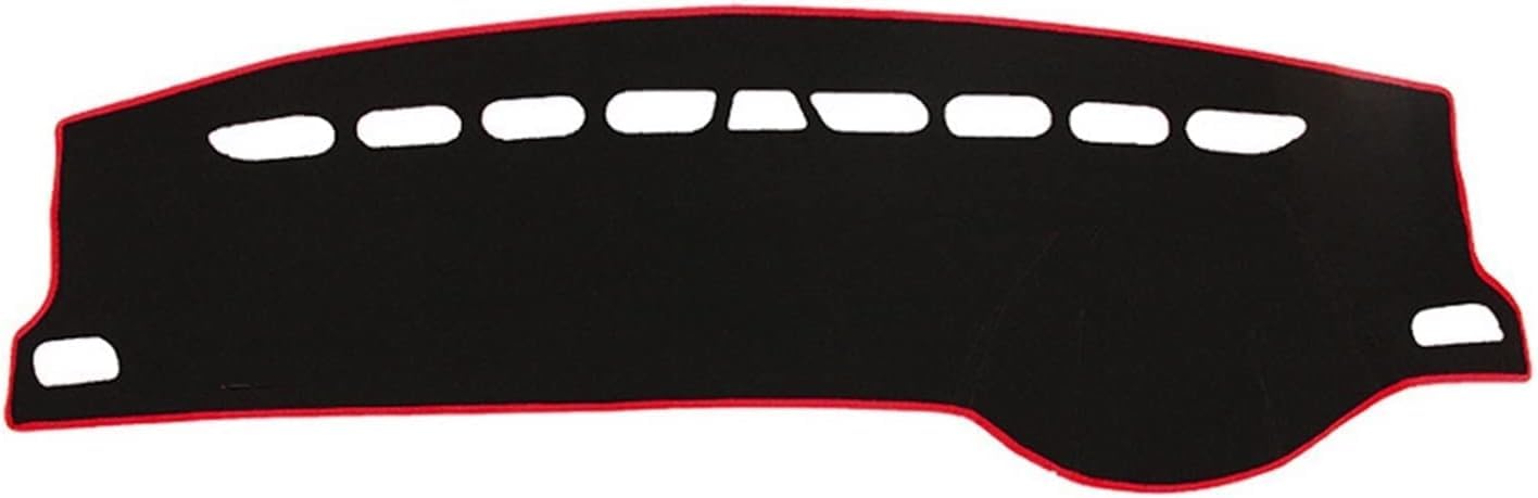 DuanRQ Car Dashboard Cover, For Skoda Rapid Spaceback 2014-2019 Dashboard Carpet Anti-Vertigo Dash Board Mat Avoid Light Mat Instrument Panel Carpet