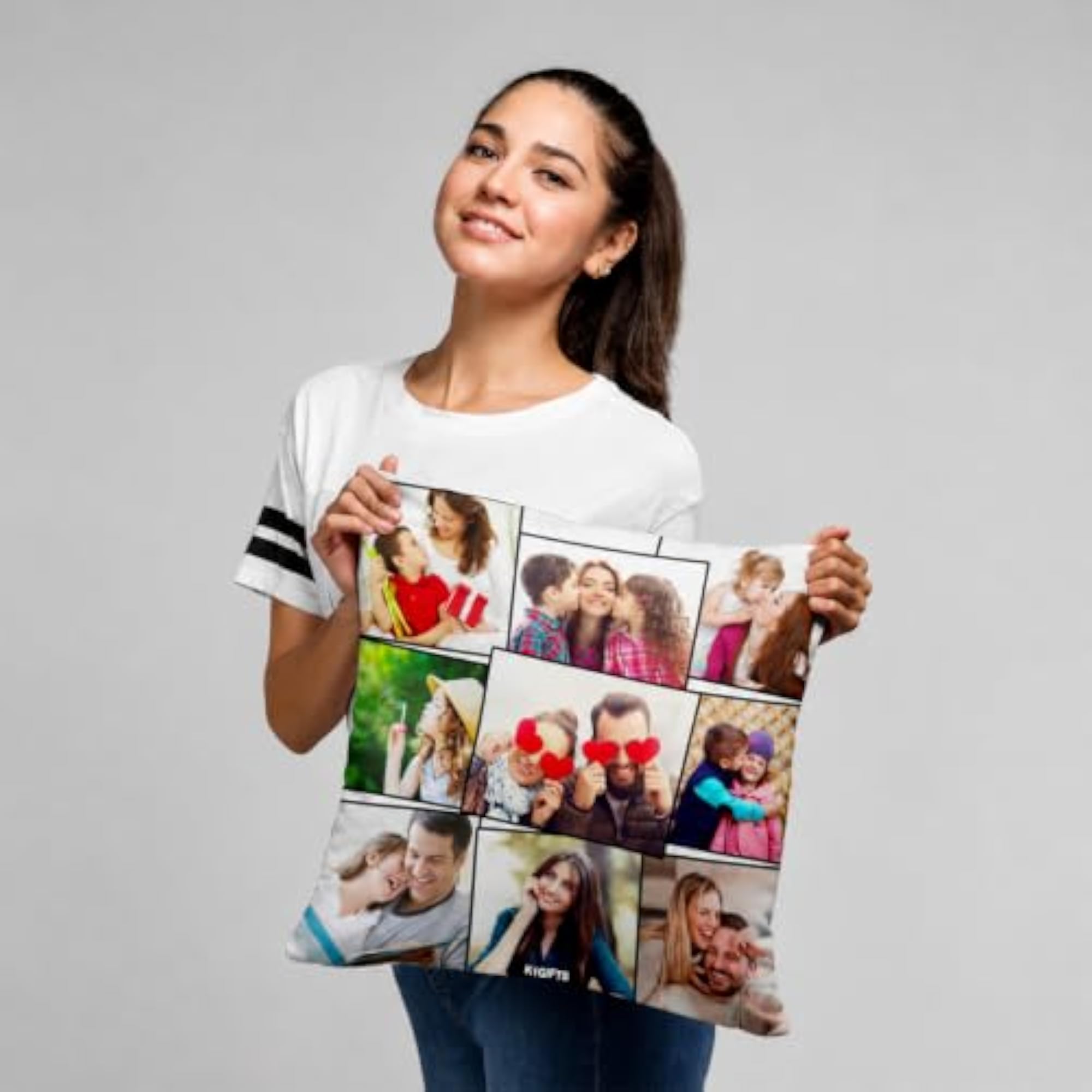 Personalized 9 Photos Cushion, Gift for Loved Ones