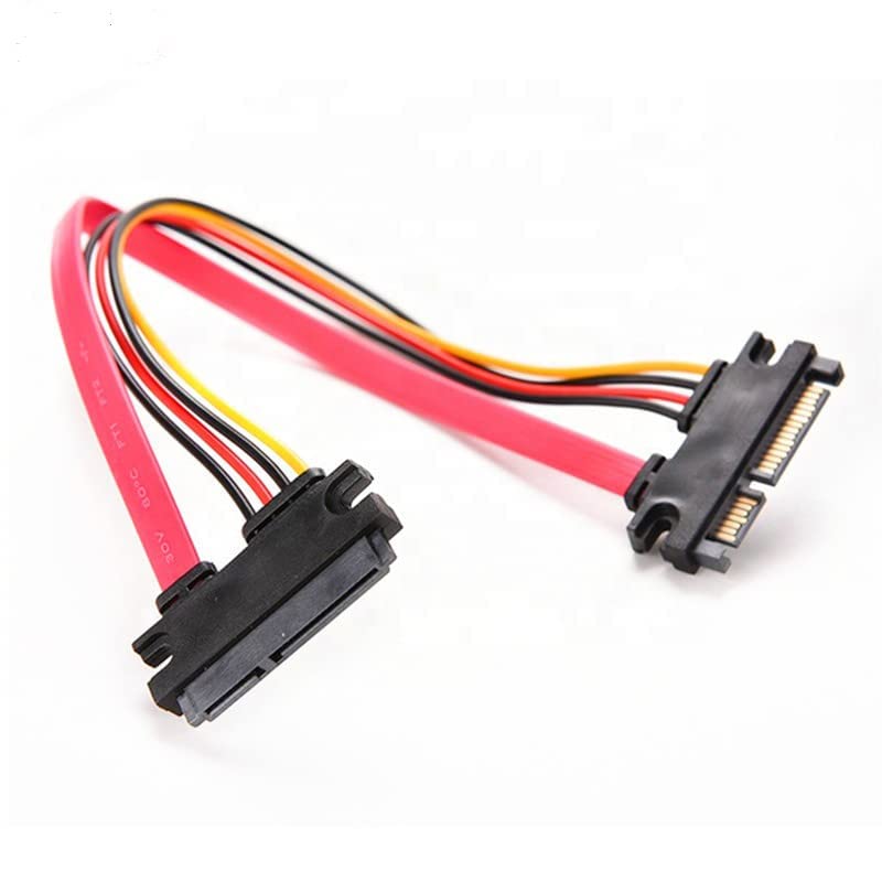 See full amazon price history chart for ULTRABYTES 22Pin SATA Cable Male to Female 7+15 Pin Serial ATA SATA Data Power Combo Extension Cable Connector Converter,Red ULTRABYTES 22Pin SATA Cable Male to Female 7+15 Pin Serial ATA SATA Data Power Combo Extension Cable Connector Converter,Red (B0BJVD3VNS) Amazon Price History, Amazon Price Tracker