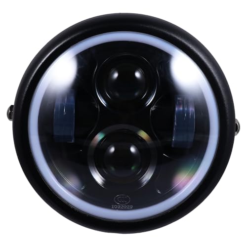 Faro LED retro de 12V para motocicleta: conducción nocturna segura en condiciones de hielo
