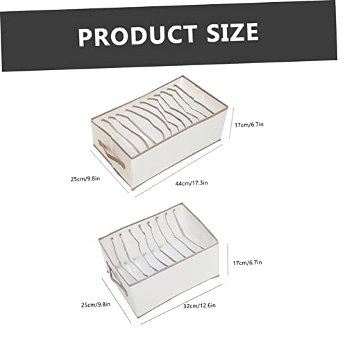 Boîte de rangement pliante multifonctionnelle pour optimiser le dressing - 8