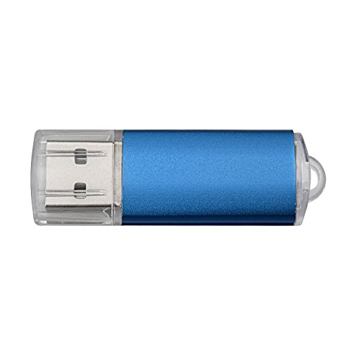 100 Stück 128 MB USB Flash Drive USB 2.0 Memory Stick Memory Drive Pen Drive (128 MB, Blau)