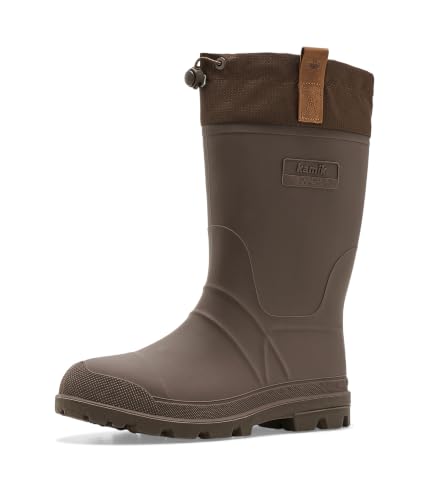 Image of Kamik Womens Tundra Waterproof Light Leather, Violet - 9