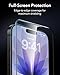 ESR 3 Pack 9H+ Glass for iPhone 17/iPhone 16 Pro Screen Protector, [Military-Grade Shatterproof], with AR Anti-Reflective Technology, Armorite Ultra-Tough Tempered Glass with Ultra Fit Tray