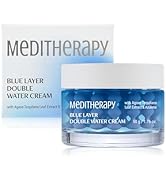MEDITHERAPY Bluelayer Double Water Cream(1.76 oz), Blue Capsule Cream for Hydrating Skin, Nano-hy...