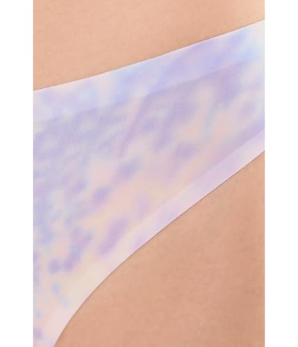 Image of Chantelle, Women's, Soft Stretch Thong, Lilac Orchids, One Size