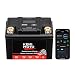 KEMIMOTO Lithium Motorcycle Battery YTX4L-BS/YTX5L-BS, Bluetooth LiFePO4 Lithium Battery 12V 2.5Ah, Powersports Battery with Smart APP & LCD, Winter Sleep Moto Mode Compatible with Motorcycle ATV