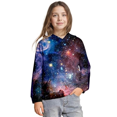 Sweat à capuche galaxie ado garçon pour éviter le froid avec style et confort
