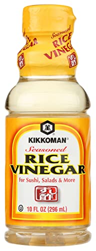 Kikkoman Vinegar Rice Seasoned, 10 Oz (Pack Of 6)