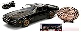 pontiac fieber Peso/Weight: 0.6 Scale Modell KOMPATIBEL MIT Pontiac Trans AM Firebird 1977 Smokey & The Bandit 1:24 JADA Toys JADA30998