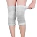 Restar Bamboo Charcoal Cashmere Warm Metal Spring Fitness Knee Pad Unisex Cashmere Knee Brace Pads Winter Warm Thermal Knee Pad 1 Pair