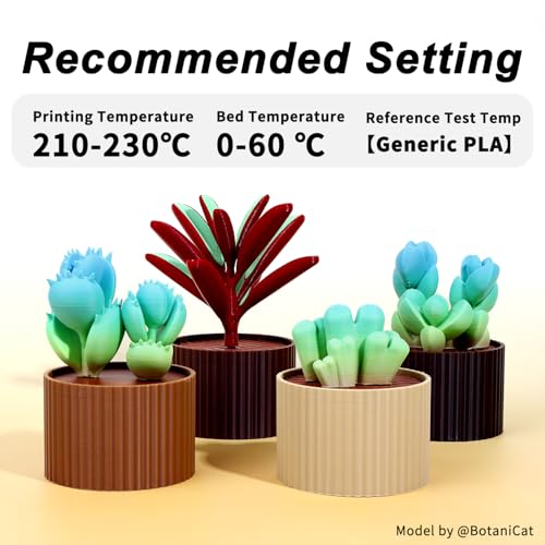 Image of PLA Force Filament Wood Bundle, Wood 3D Printer Filament, 250g*4 | 4-Color 1.75mm Wood Filament Pack (Walnut /Teak /Cherry /Oak) Offers Rich, Natural Shades For Authentic Rustic Crafts.