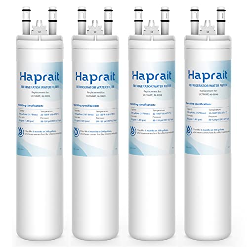 HP005 Repuesto para Frigidaire ULTRAWF, Pure Source Ultra, Kenmore 9999, 469999, 46-9999, A0094E28261 Agua y Hielo, 4 unidades