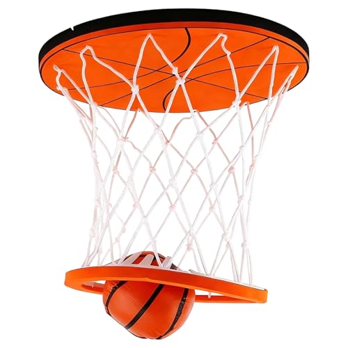Canasta de baloncesto mini para interiores – Mini canasta de baloncesto de techo juguete deportivo | Juguete para ejercicio divertido | Para interior y exterior habitación de escuela jardín