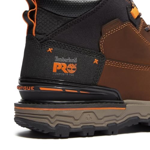 Timberland PRO Men's Boondock Ultralight 6 Inch Composite Safety Toe Waterproof Industrial Work Boot, Medium Brown, 8 Medium - image 4