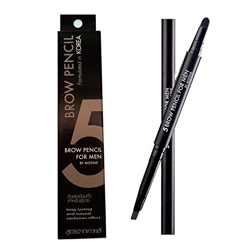 Mistine 5 Brow Eyebrow Men Pencil Korea Man Cosmetics Template Vivid New Liner