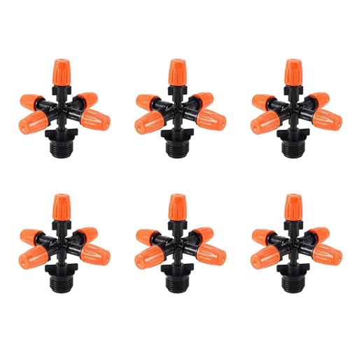 URCELYT 6X �뉀�̃X�v�����N���[�A�����U���A���ƎŐ�360�x�~��]���X�v�����N���[�A5�m�Y���A�K�[�f���̃p�C�v�A�z�[�X