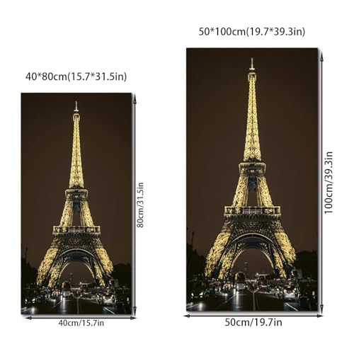 Impression sur toile Tour Eiffel HD grand format pour décoration murale - 5