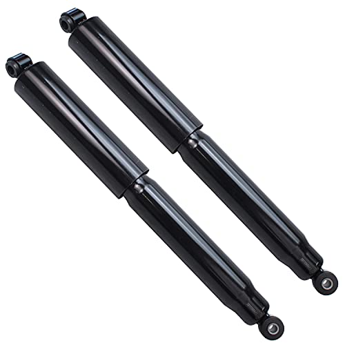 Image of Detroit Axle - 4WD Front 2pc Shock Absorbers for 99-04 Ford F-250 F-350 Super Duty, 2 Complete Shock Absorbers Assembly 1999 2000 2001 2002 2003 2004 Replacement