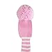 Scott Edward Multi-Style Optional Individualized Knit Golf Club Head Covers Set of 4, Fit for Driver Wood(460cc) * 1, Fairway Wood * 2, and Hybrid(UT) * 1, for Male/Female Golfers (Light Pink)