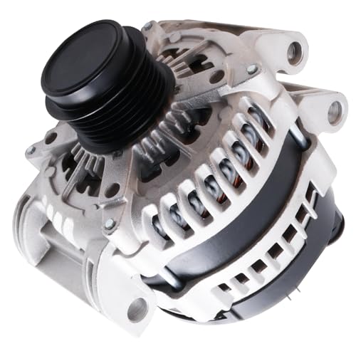 Alternator Compatible with 2012-2014 Chrysler 300, 2011-2016 Challenger Charger Durango, 2012-2016 Grand Cherokee, Alternator replacement for 11576, 421000-703, 421000-7030, 421000-7031