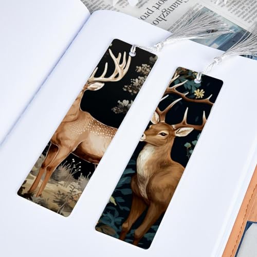 Marque-pages cerf lot de 6 pour ne plus perdre votre page - 5
