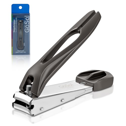 Anti-Splash Curved Nail Clippers