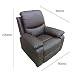 ECO-DE Sillón Masajeador Levantapersonas VibraLuxe, Calor Lumbar ECO-8600UP Color Marrón