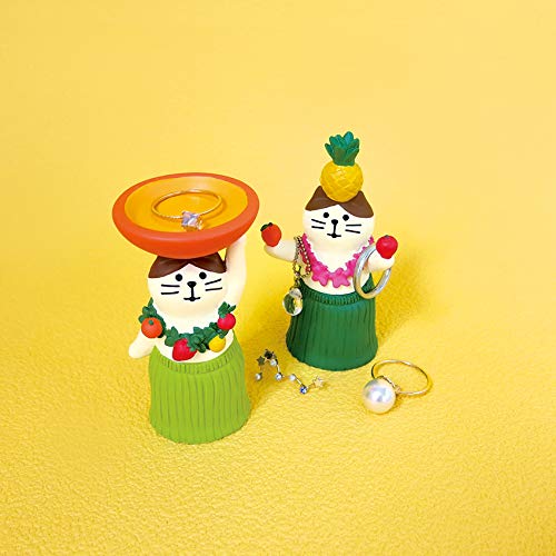 デコレ　コンコンブル　フルーツ関連 デコレ（DECOLE）コンコンブル フルーツ猫だるま【置物