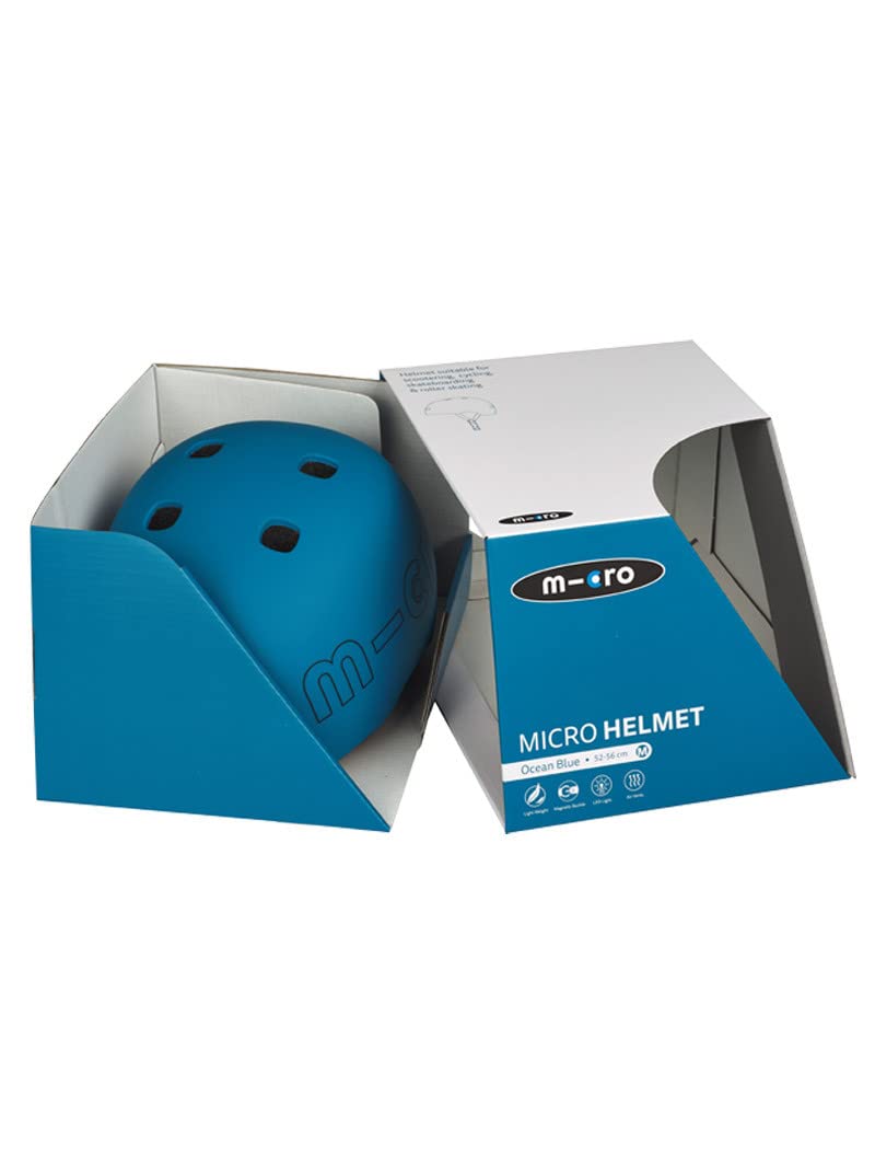 Micro Casque Mobility Enfant Bleu Océan Taille M 52-56 cm