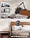 Kindle Holder with Remote Page Turner for Reading in Bed, Clicker Page Turner and Stand for Kindle Accessories Paperwhite, Tablet Stand with Lazy Arm for Desk Bed Hand-Free Reading, Gifts for Readers