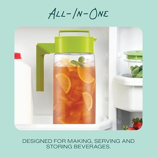 image for Takeya Airtight Pitcher - Everyday-Use Airtight Pitcher for Iced Tea &