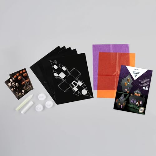 Clairefontaine 97515C juego creativo de recortables de casas terroríficas 3
