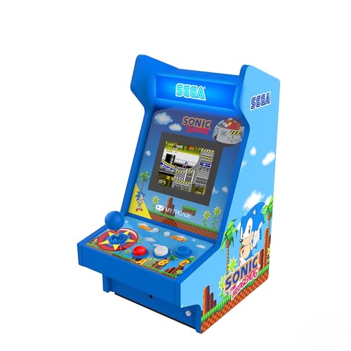 My Arcade Sonic The Hedgehog Mighty Player: Sega Retro Arcades, Sonic Games, 4 Classic Sega Games in...