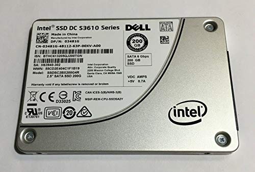 Intel SSDSC2BX200G4R Disque Dur SSD 2.5 SATA 6 Go/s DP/N 3481G